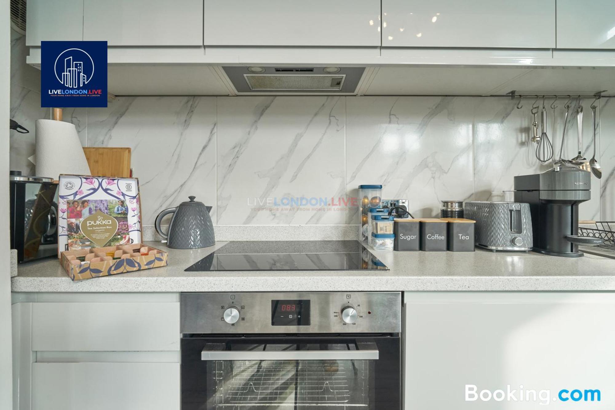 Last-Minute Specials L Sleeps Up To 4 Guests L One-Bedroom Apartment With King Bed And High Ceilings Near Camden By Live London Short Lets & Serviced Accommodation 외부 사진