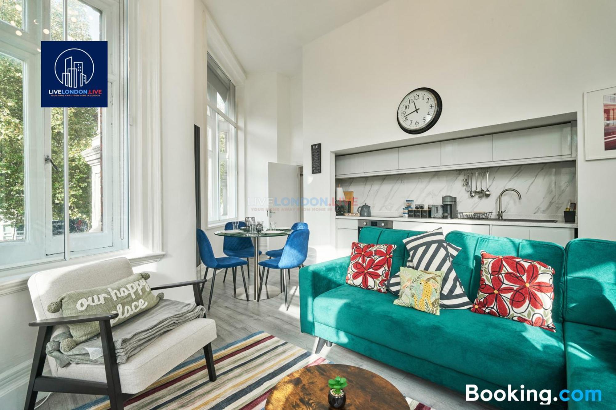 Last-Minute Specials L Sleeps Up To 4 Guests L One-Bedroom Apartment With King Bed And High Ceilings Near Camden By Live London Short Lets & Serviced Accommodation 외부 사진